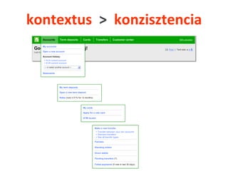 kontextus > konzisztencia
 