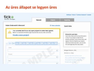 Az üres állapot se legyen üres
 