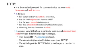 Web essentials clients, servers and communication – the internet ...