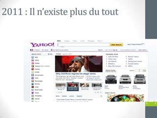 2011 : Il n’existe plus du tout




                                  20
 