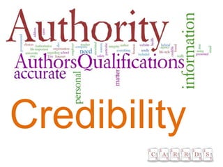 Evaluating Sources | PPTX