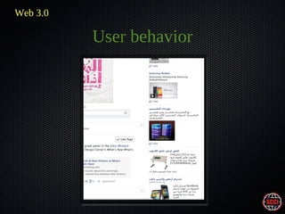 Web 3.0

User behavior

 