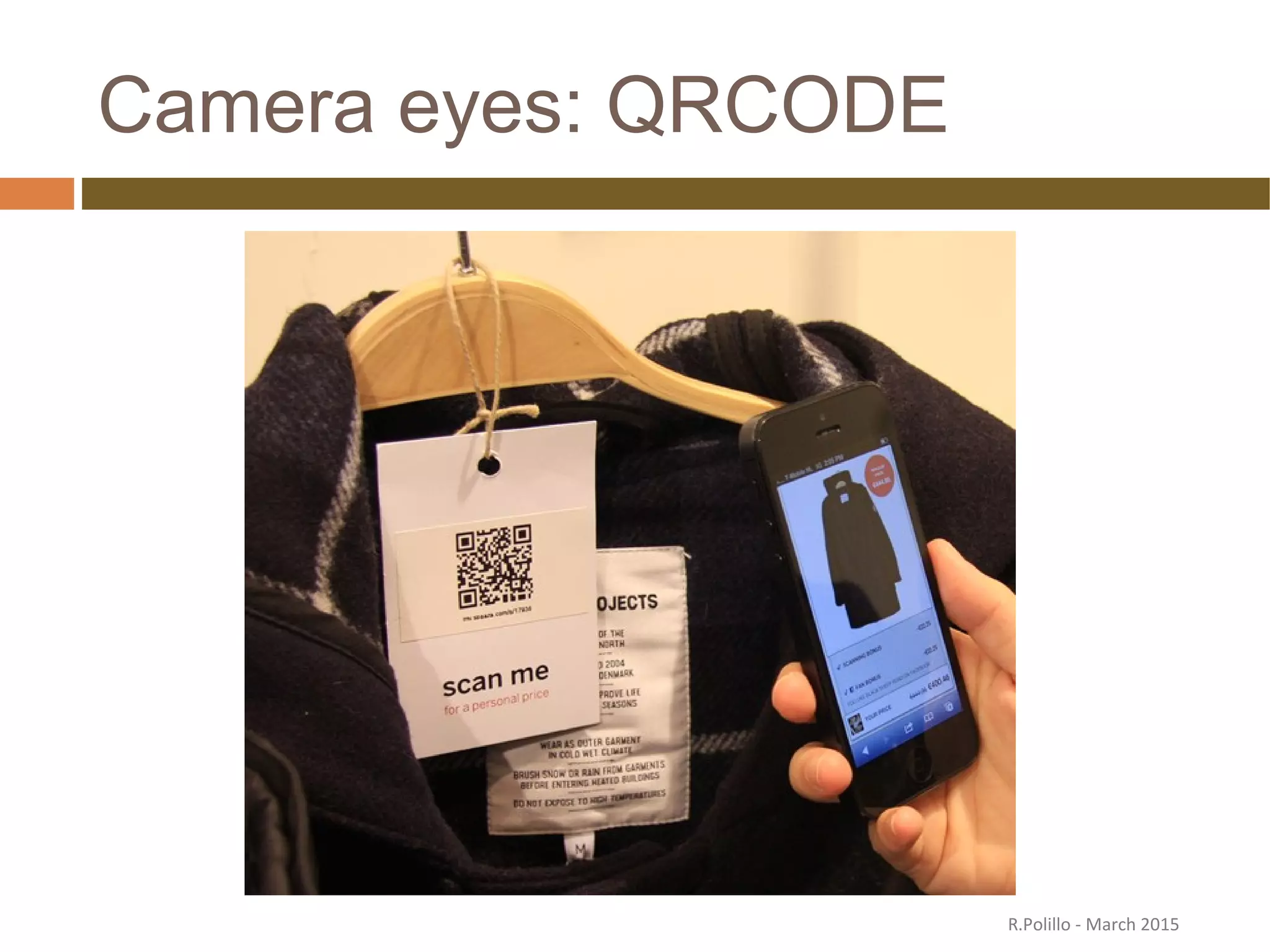 Camera eyes: QRCODE
R.Polillo - March 2015
 