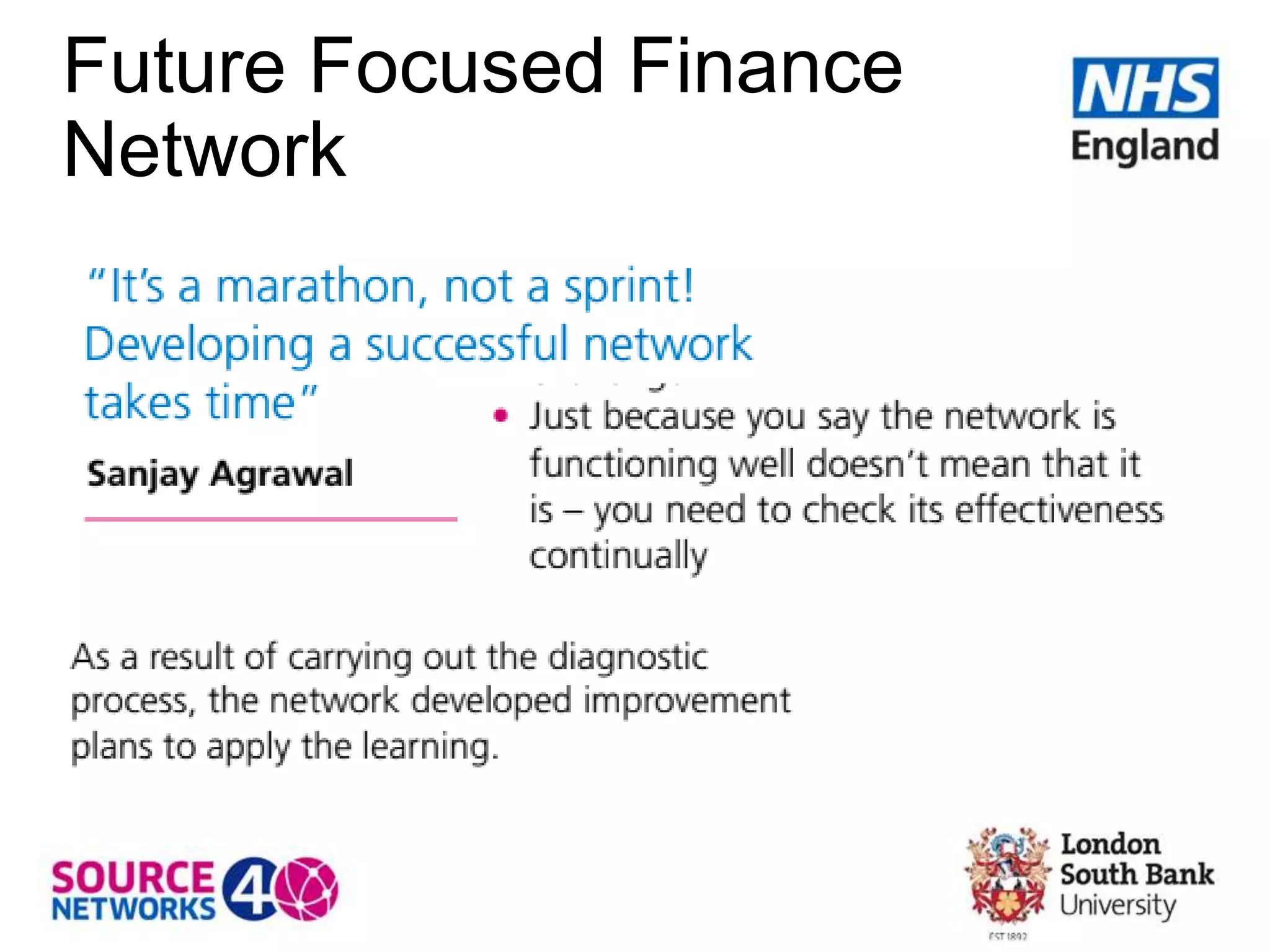 Future Focused Finance
Network
 