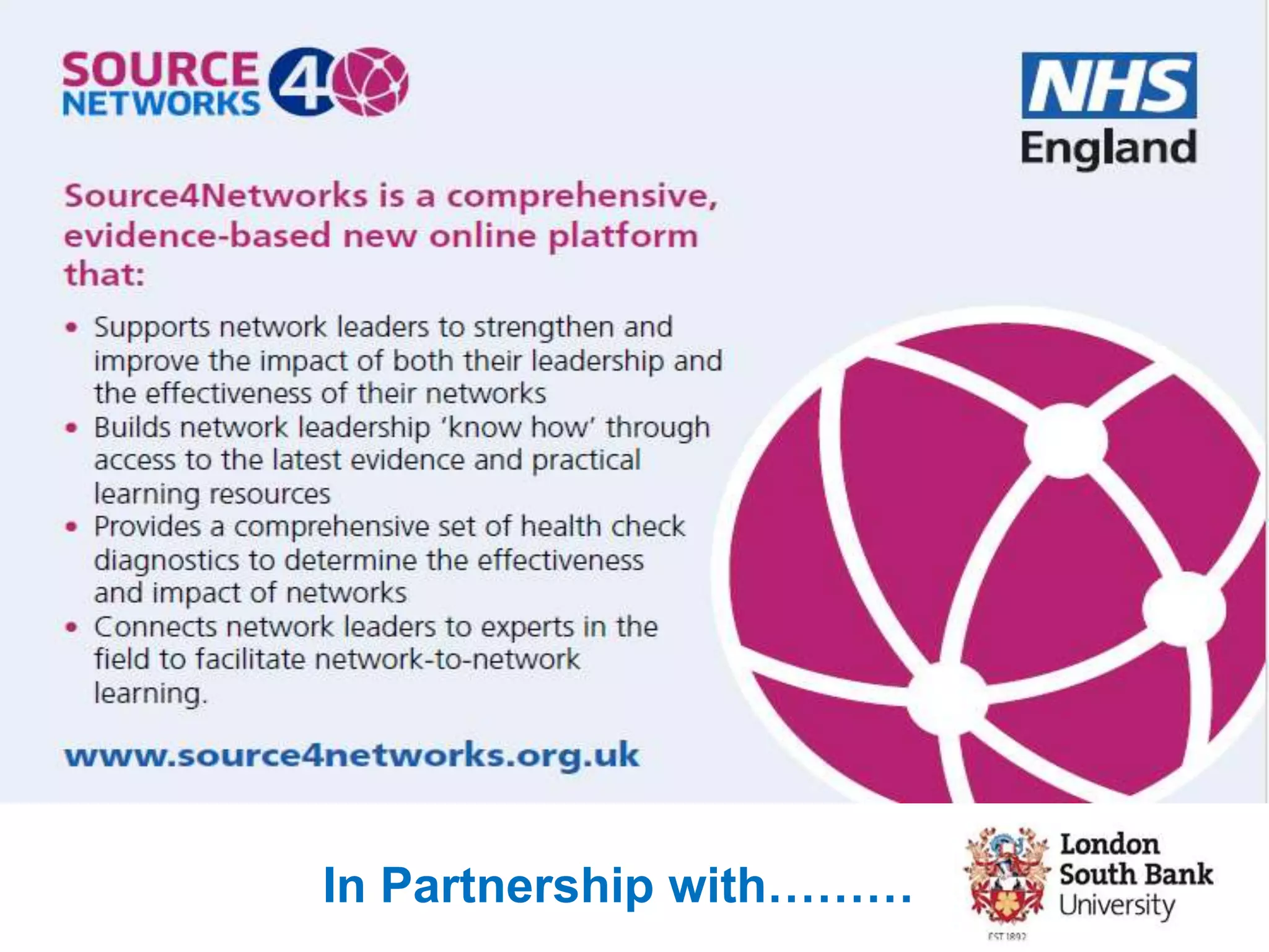 In Partnership with………
 