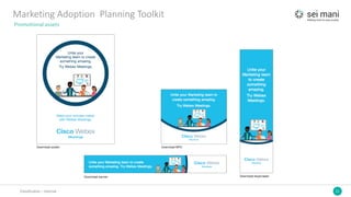11Classification	– Internal
Marketing	Adoption		Planning	Toolkit
Promotional	assets
 