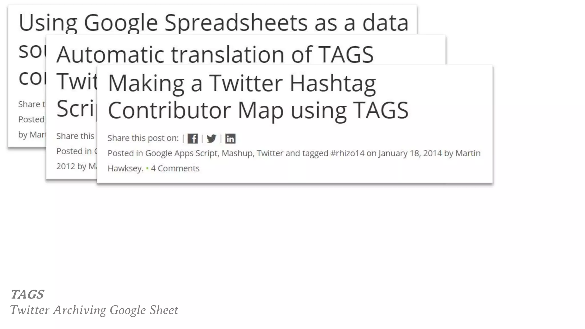 http://bit.ly/breaking-cell TAGS - Twitter Archiving Google Sheet 
 