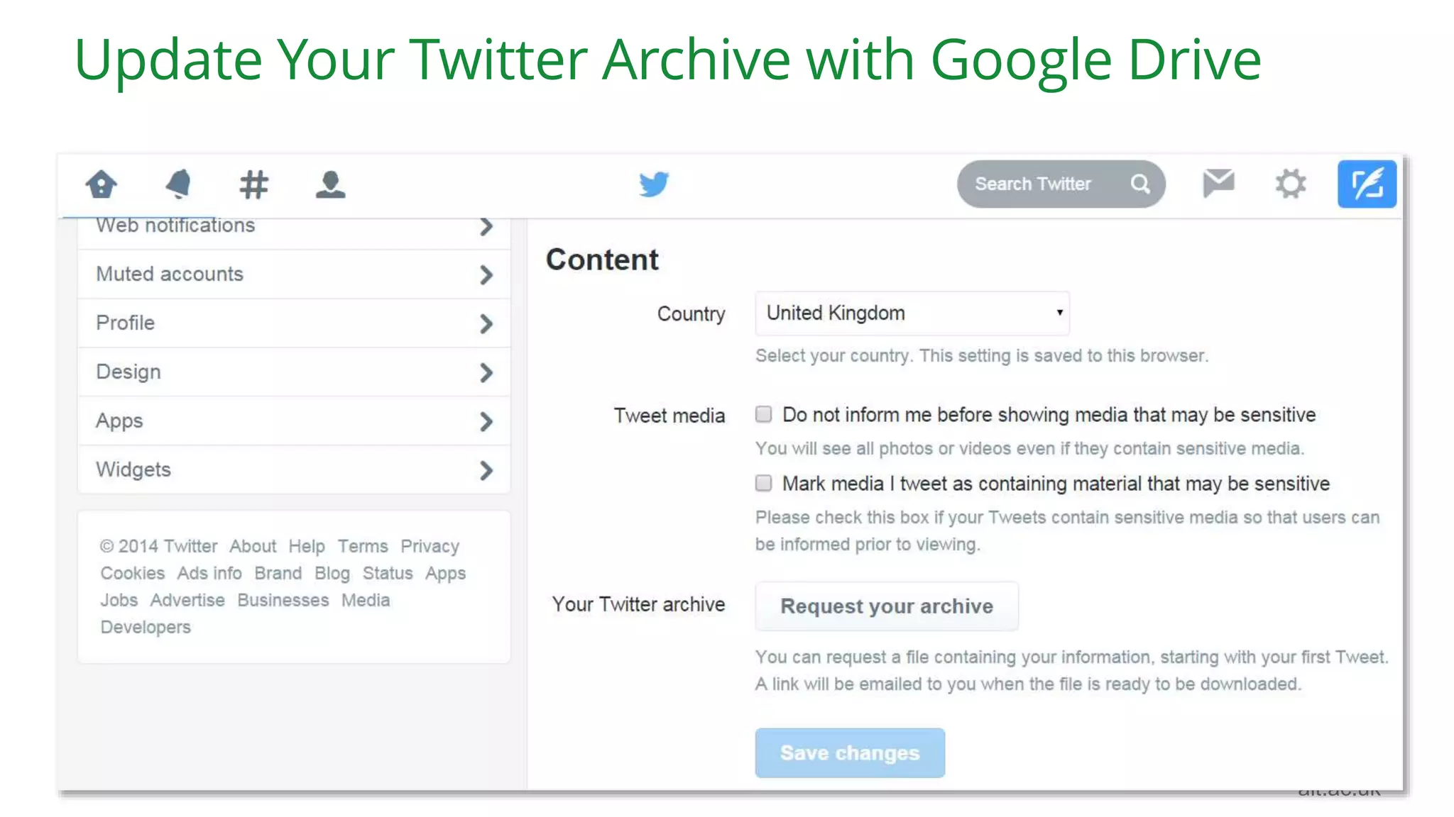 Association for Learning Technology 
www.alt.ac.uk @A_L_T 
Registered charity number: 1063519 
 