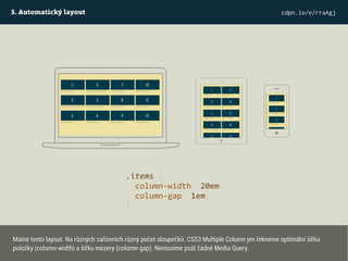 10 praktických CSS3 a SVG řešení | PDF