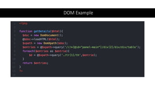 DOM Example
 