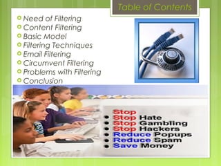 Web filtering through Software | PPT
