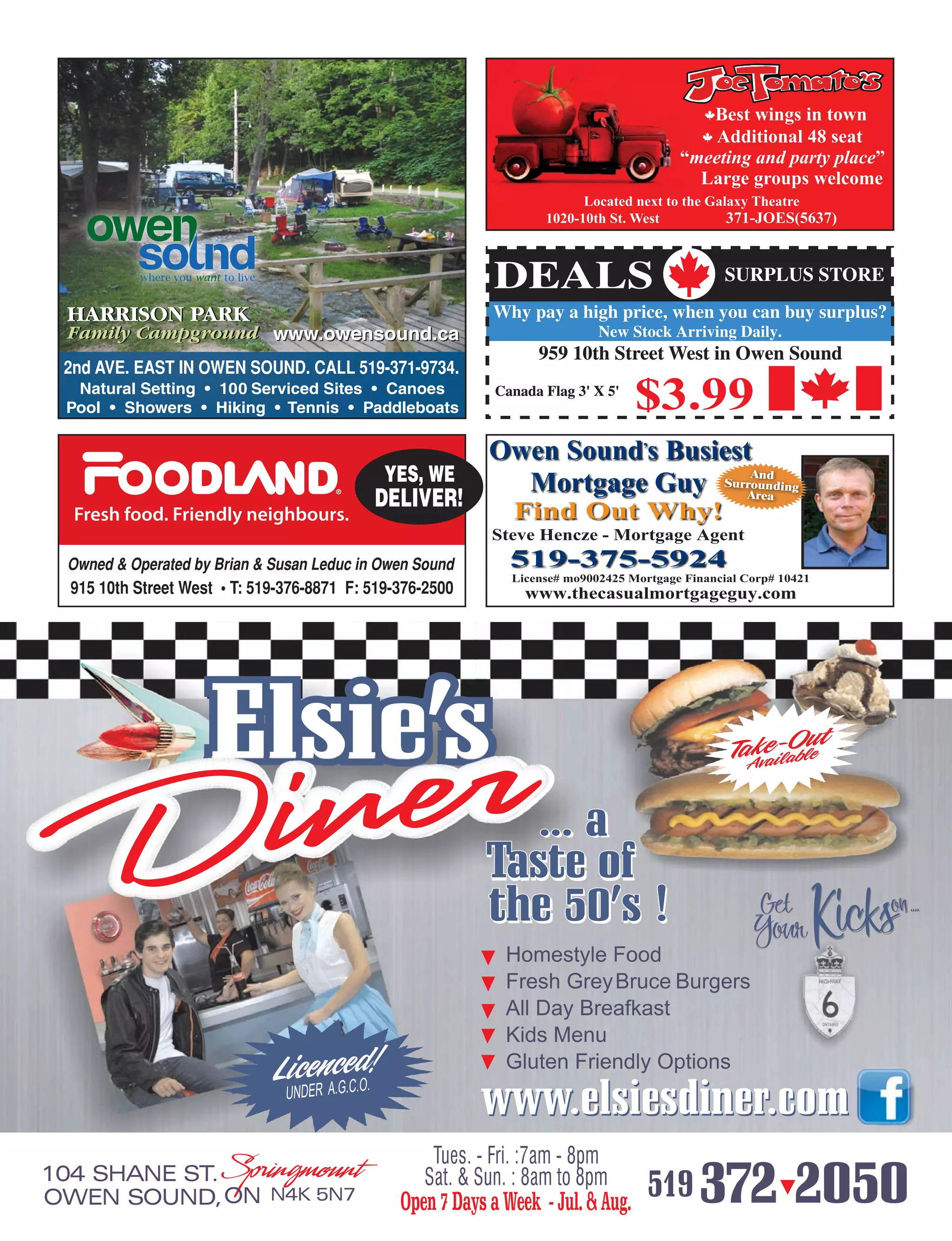 OS6 VACATION OWEN SOUND • 2014
 