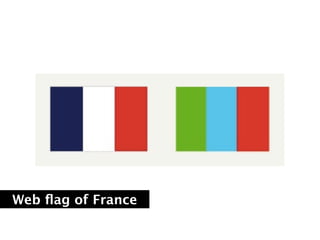 Web ﬂag of France
 