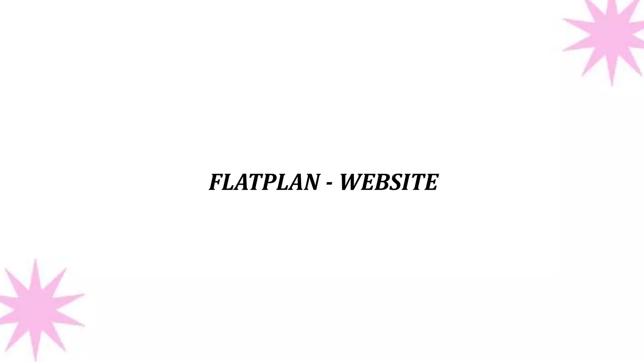 FLATPLAN - WEBSITE