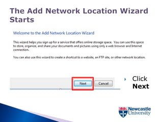    Click
    Next
 