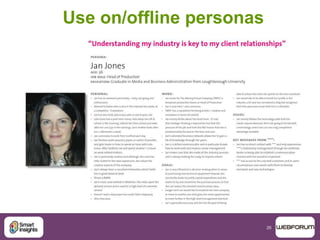 26
Use on/offline personas
 