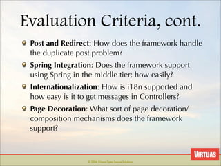 Web Frameworks