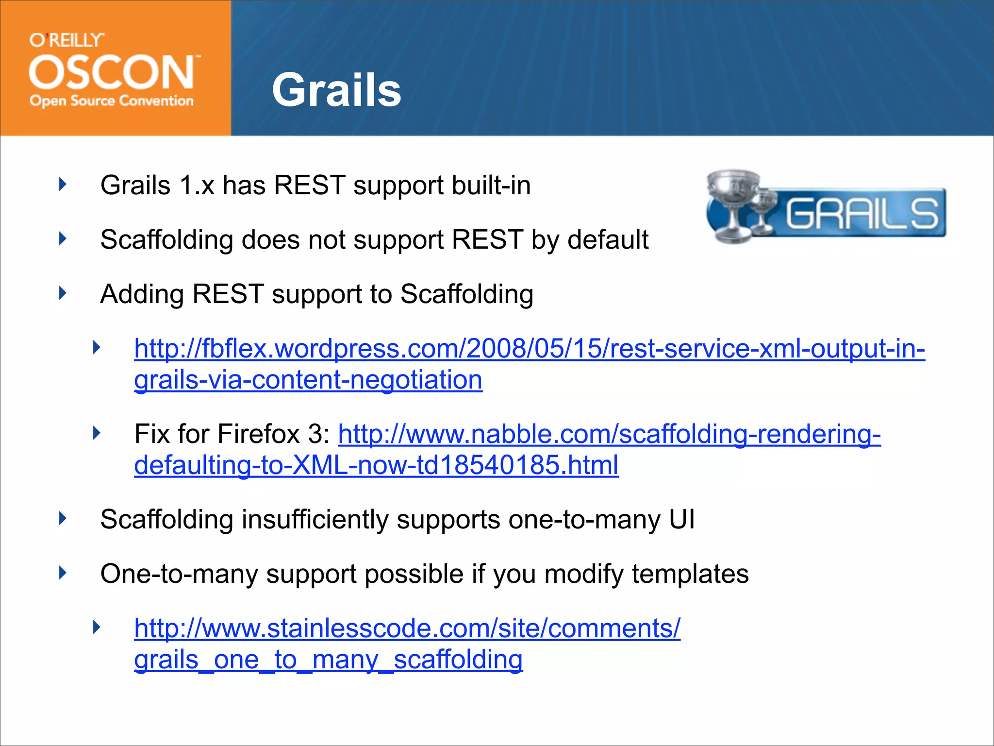 Web Frameworks of the Future: Flex, GWT, Grails and Rails