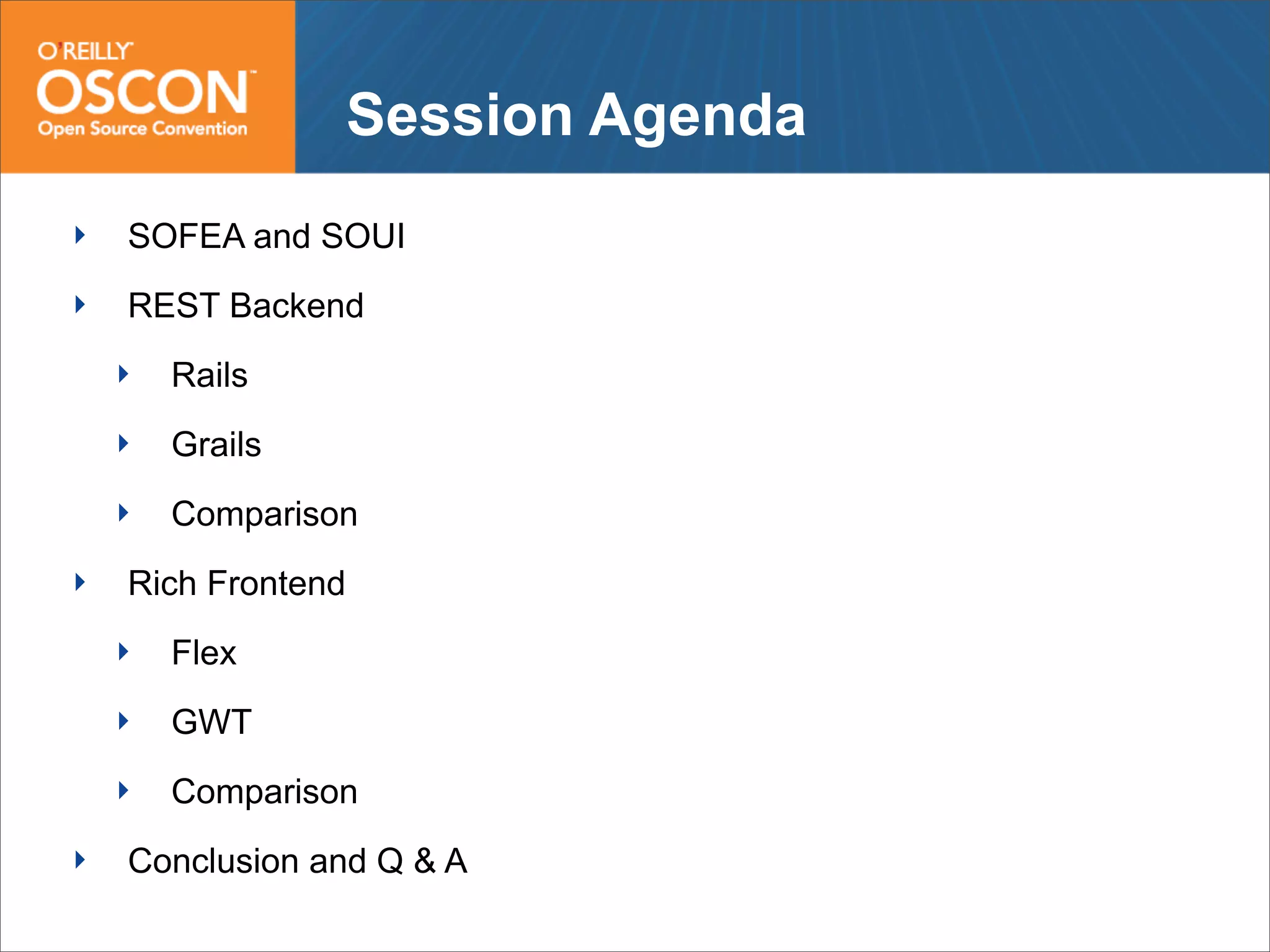 Web Frameworks of the Future: Flex, GWT, Grails and Rails