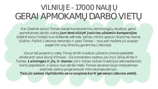 Vilniaus Liberalų ataskaita 2017