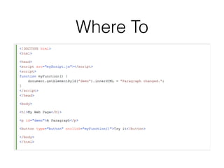 Web front end development introduction to html css and javascript | PPT