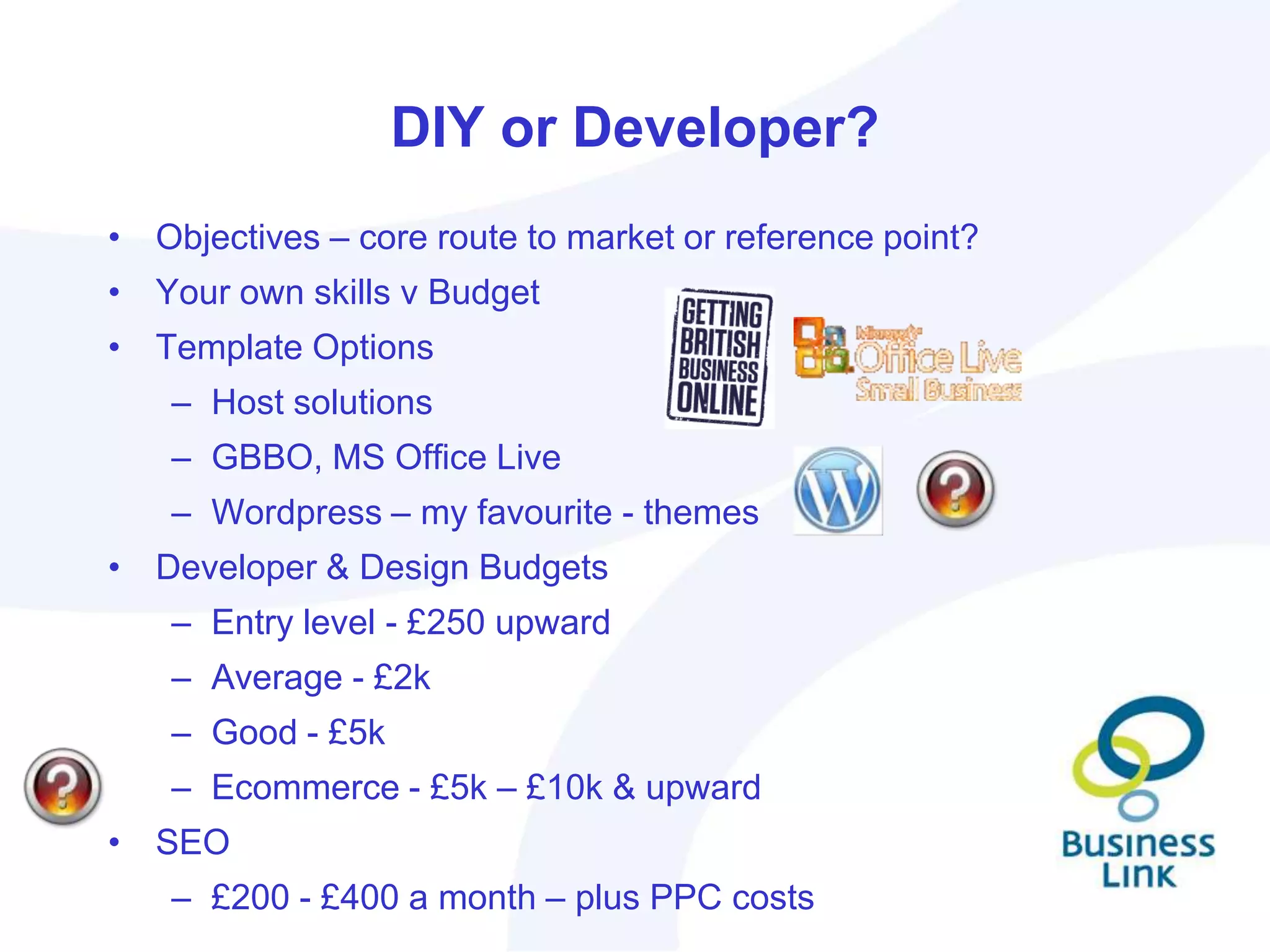  Design - Make them want to come back