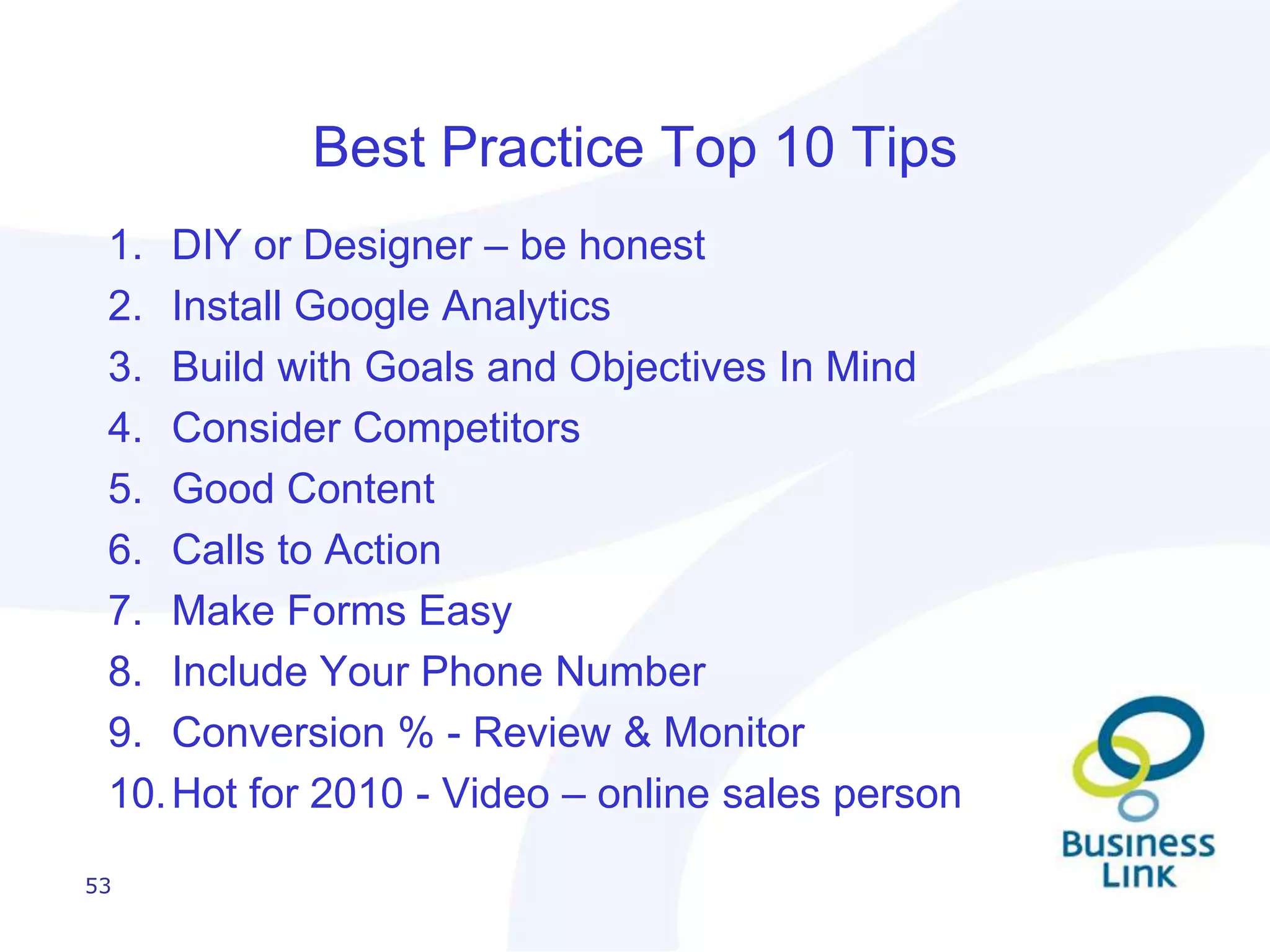  Well written content