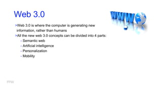 Web fundamentals - part 1 | PPTX | Web Design and HTML | Internet