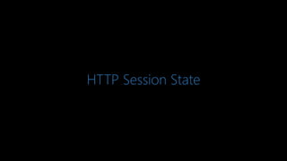 HTTP Session State
 