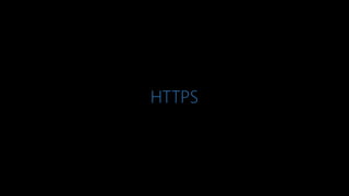 HTTPS
 