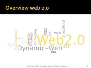Overview web 2.08Brief History of Web-Technology -  by nongoffna from don-jai.com