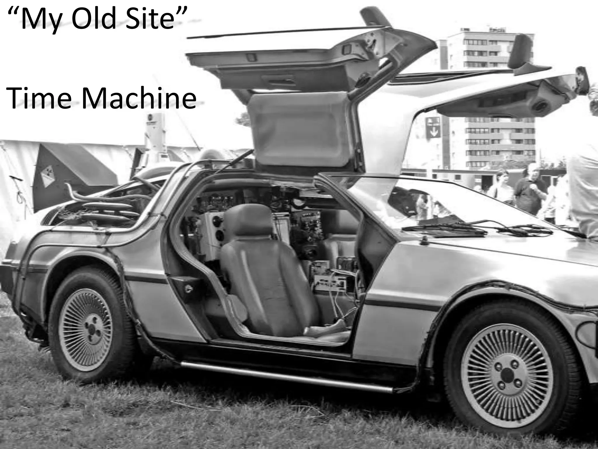 “My Old Site” Time Machine