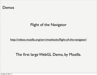 WebGL - An Overview