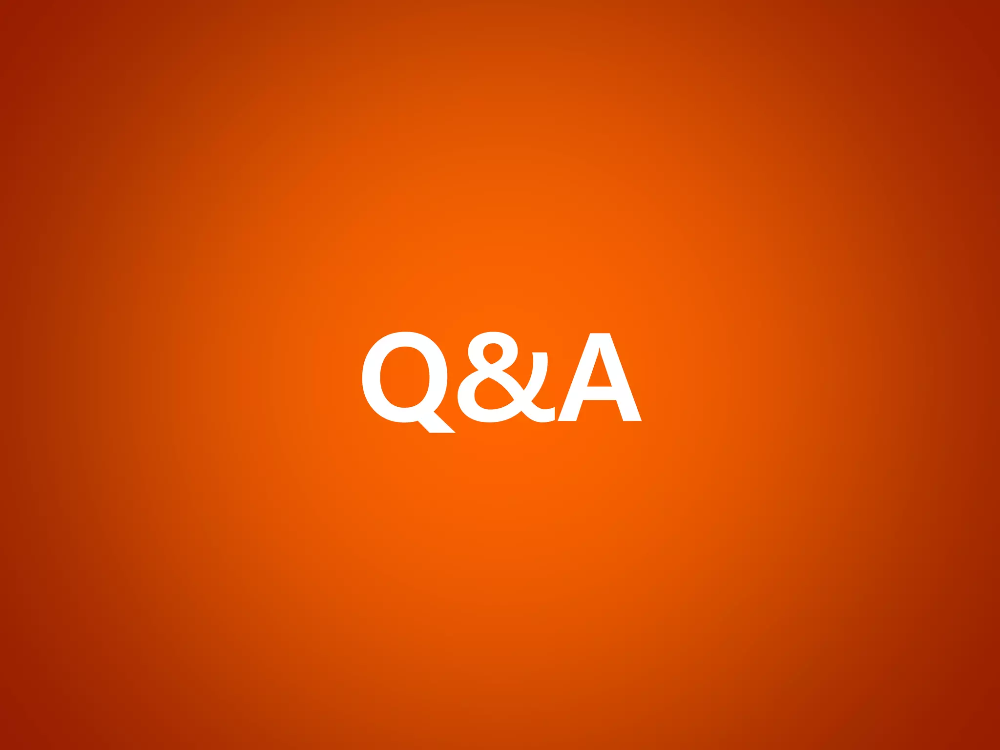 Q&A  
