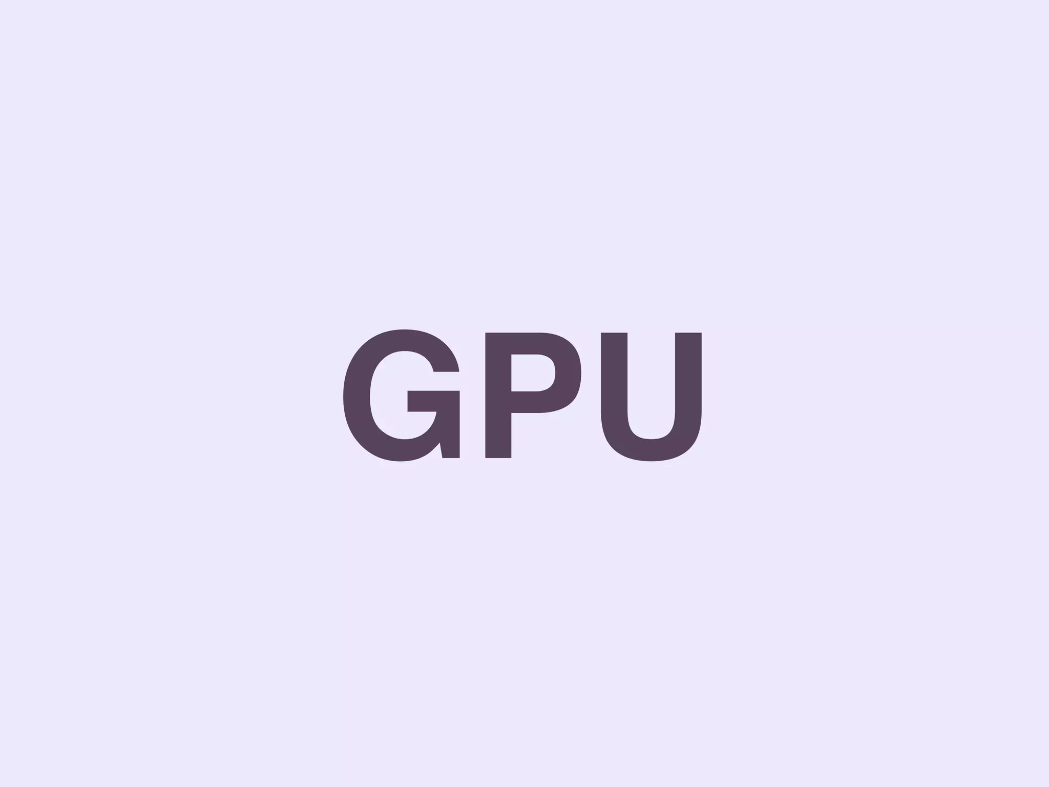 GPU