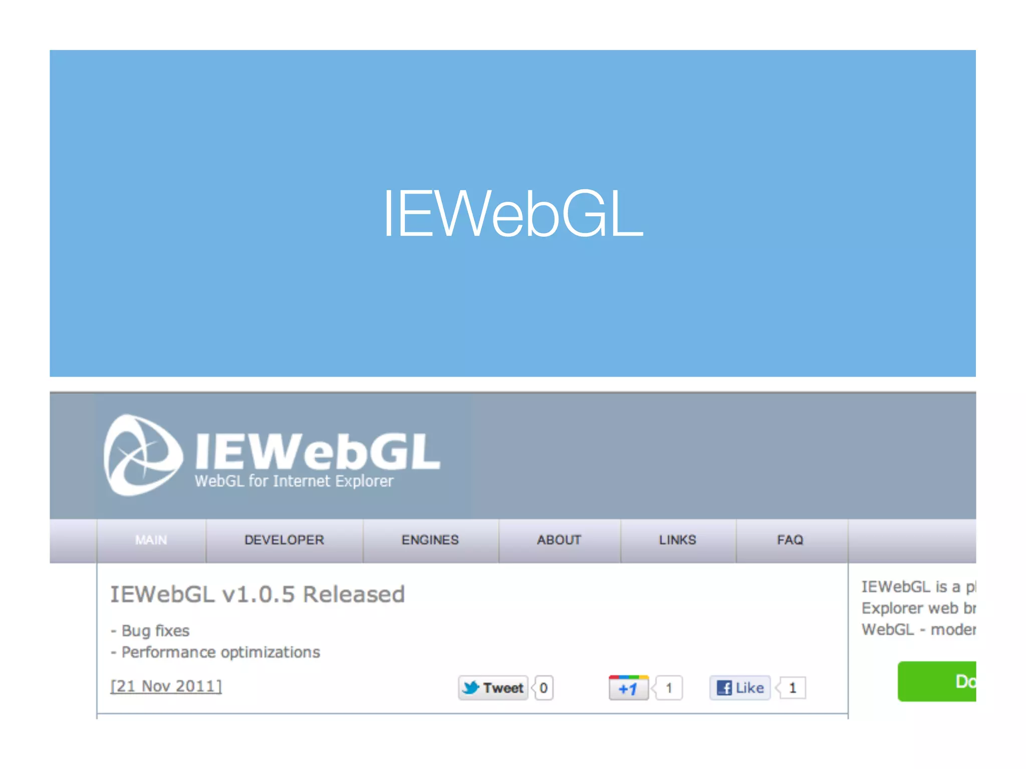 IEWebGL
 