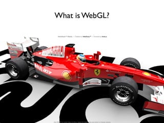 What is WebGL?
 