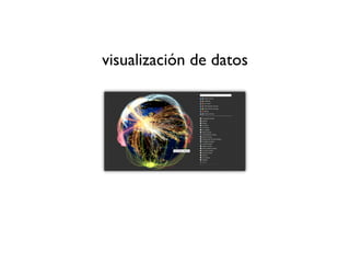 visualización de datos
 