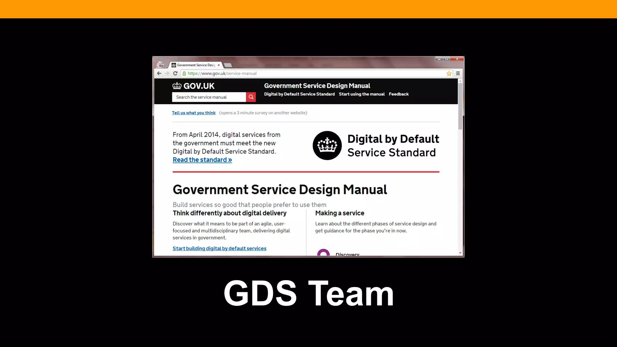 @diffily | @siteimprove | #WebGovernance 
GDS Team  