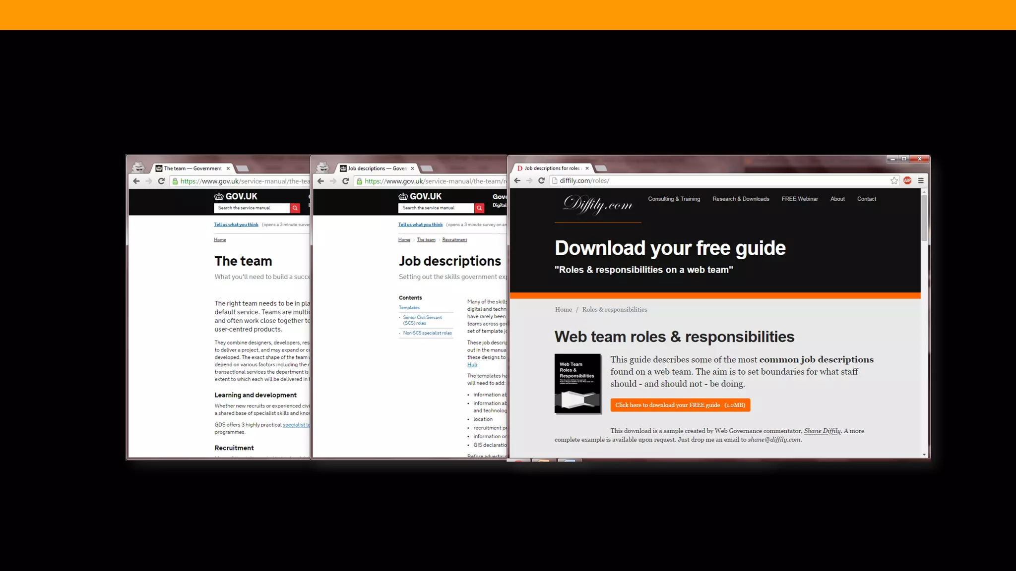@diffily | @siteimprove | #WebGovernance 
 