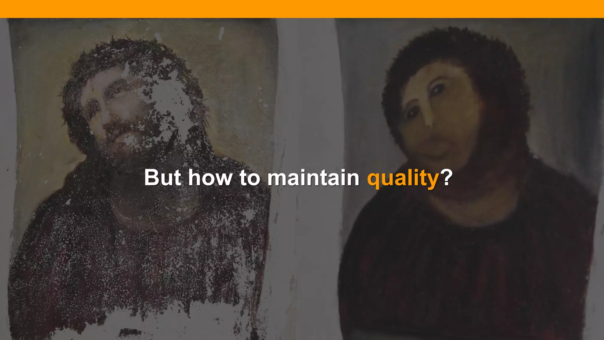 @diffily | @siteimprove | #WebGovernance@diffily | @siteimprove | #WebGovernance
But how to maintain quality?
 