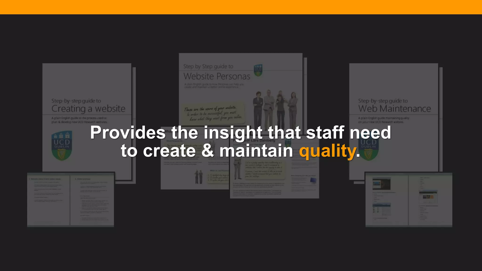 @diffily | @siteimprove | #WebGovernance@diffily | @siteimprove | #WebGovernance
Provides the insight that staff need
to create & maintain quality.
 