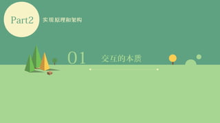 01 交互的本质
Part2 原理和架实现 构
 