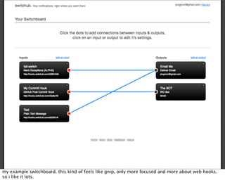Web Hooks and the Programmable World of Tomorrow
