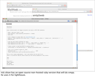 Web Hooks and the Programmable World of Tomorrow