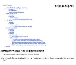Web Hooks and the Programmable World of Tomorrow