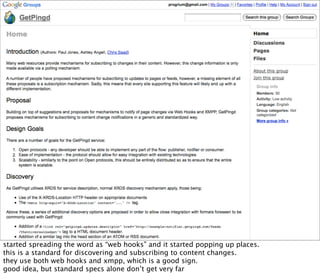 Web Hooks and the Programmable World of Tomorrow