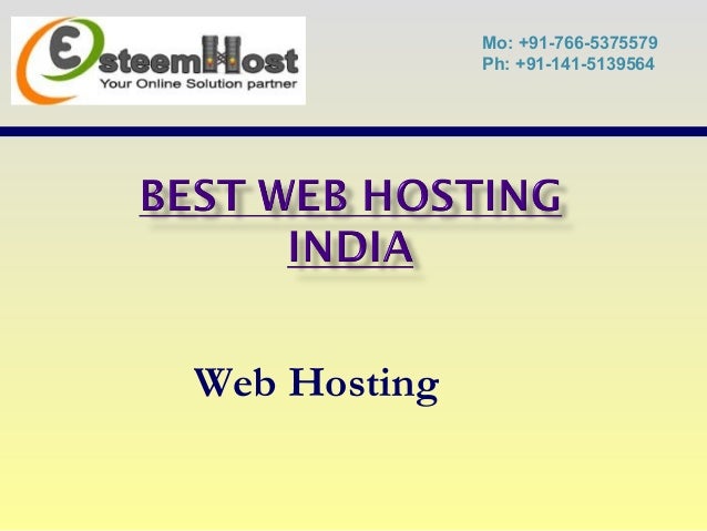 Best Web Hosting India Esteem Host Images, Photos, Reviews