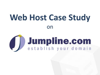 Web Host Case Study on 