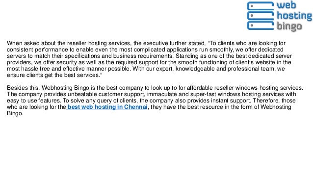 Webhosting Bingo Offers Quality Web Hosting Services At Genuine Price Images, Photos, Reviews